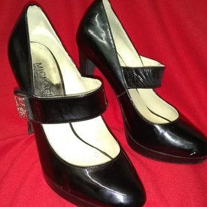 Michael Kors High Heel Leather High Heel Shoes